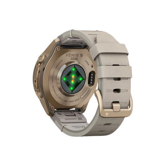 Crafted with a lightweight and durable 43mm titanium case in an Autumn Gold finish, this sophisticated multisport GPS smartwatch combines rugged capability with refined styling and exceptional everyday comfort.