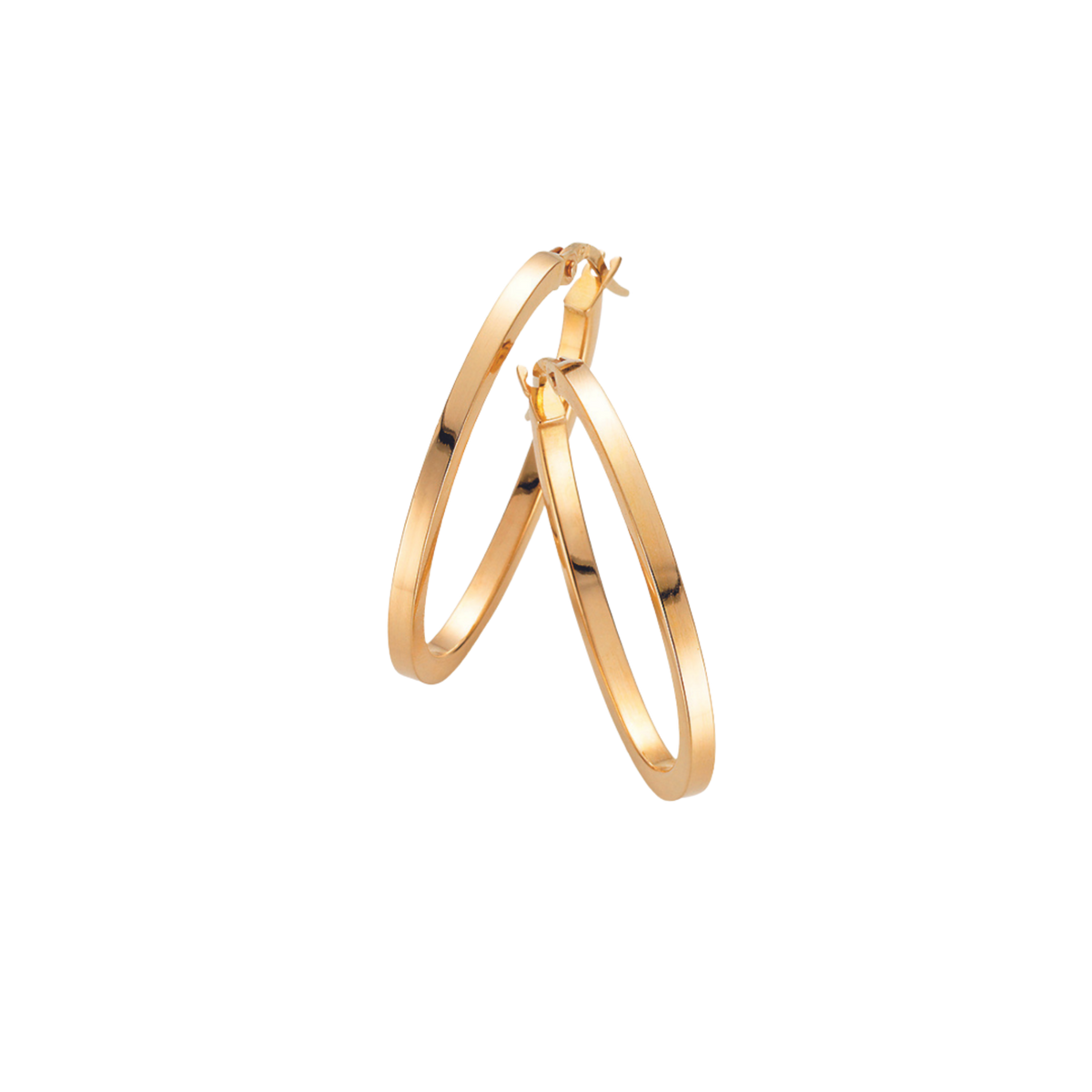Discover the Hoop Earrings in 18ct Yellow Gold, beautifully crafted with a timeless hoop design for effortless everyday elegance.