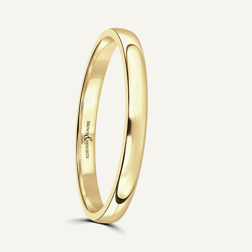 Gents Classic Court Wedding Ring