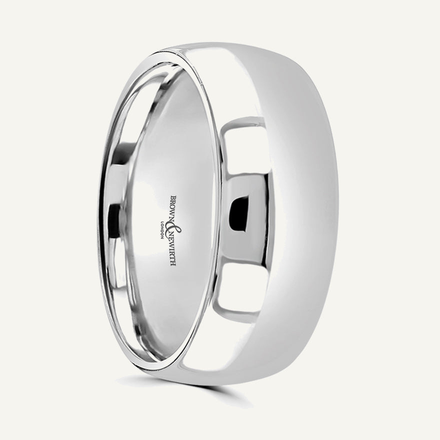Gents Classic Court Wedding Ring