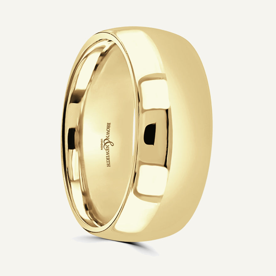 Gents Classic Court Wedding Ring