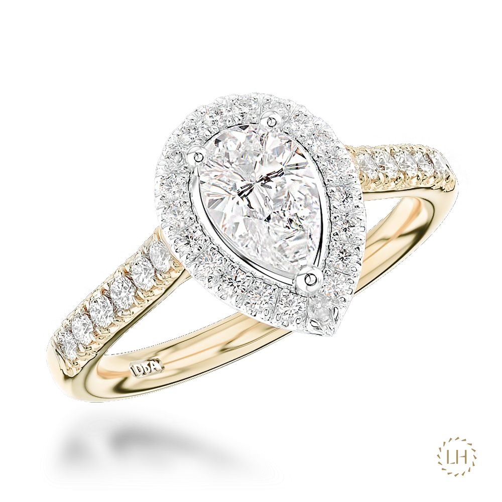 Skye Pear 0.83ct F VS2