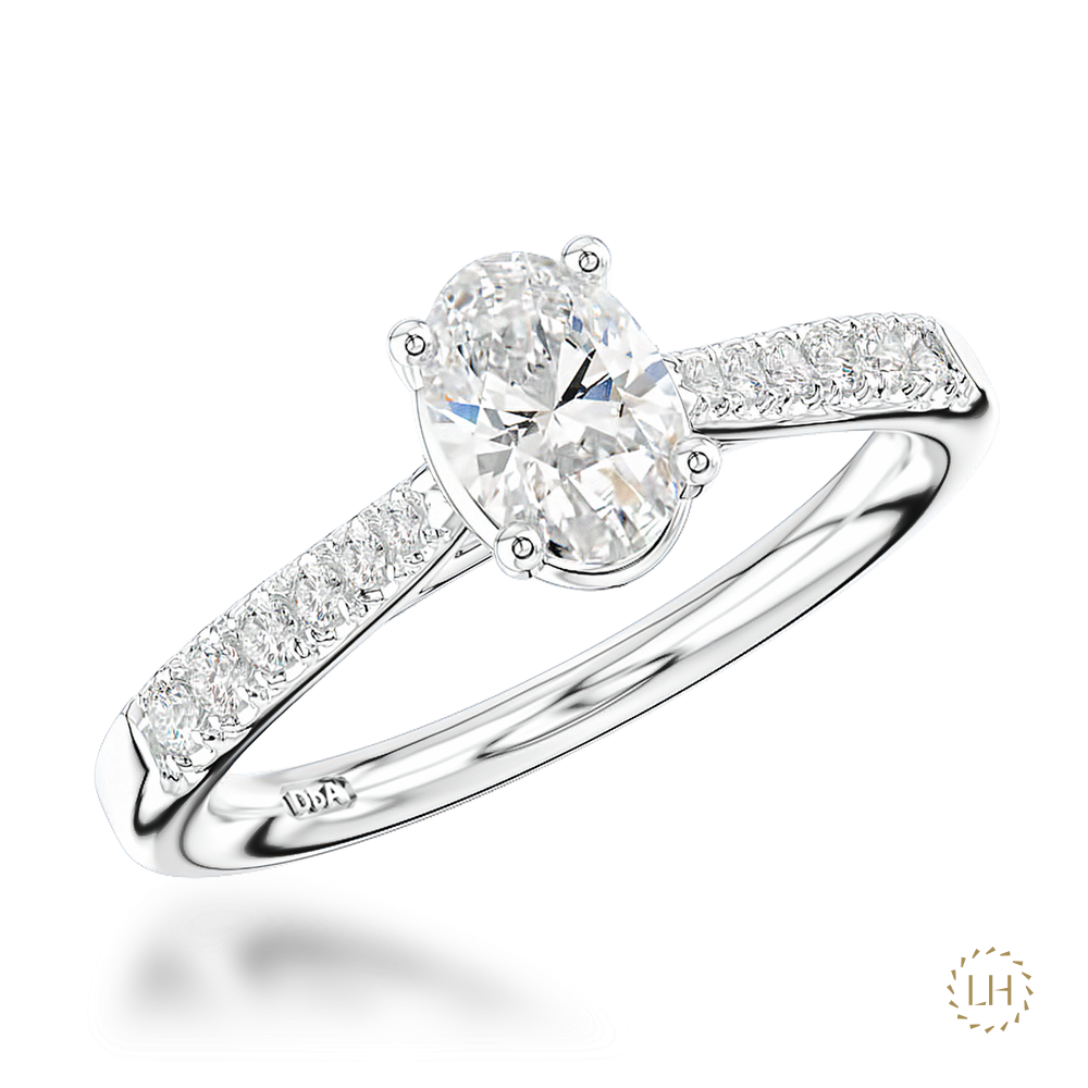 Skye Classic Oval 0.96ct F VS2