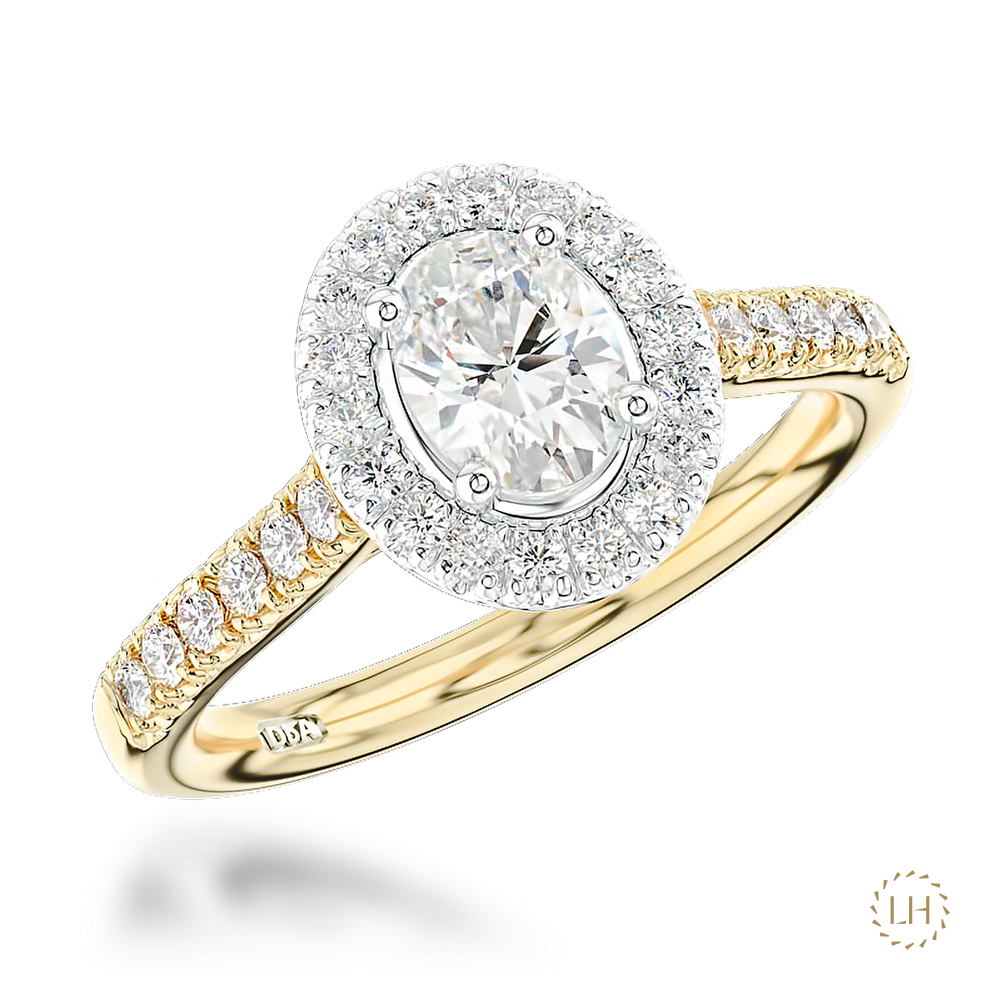 Skye Oval 0.96ct D VS2