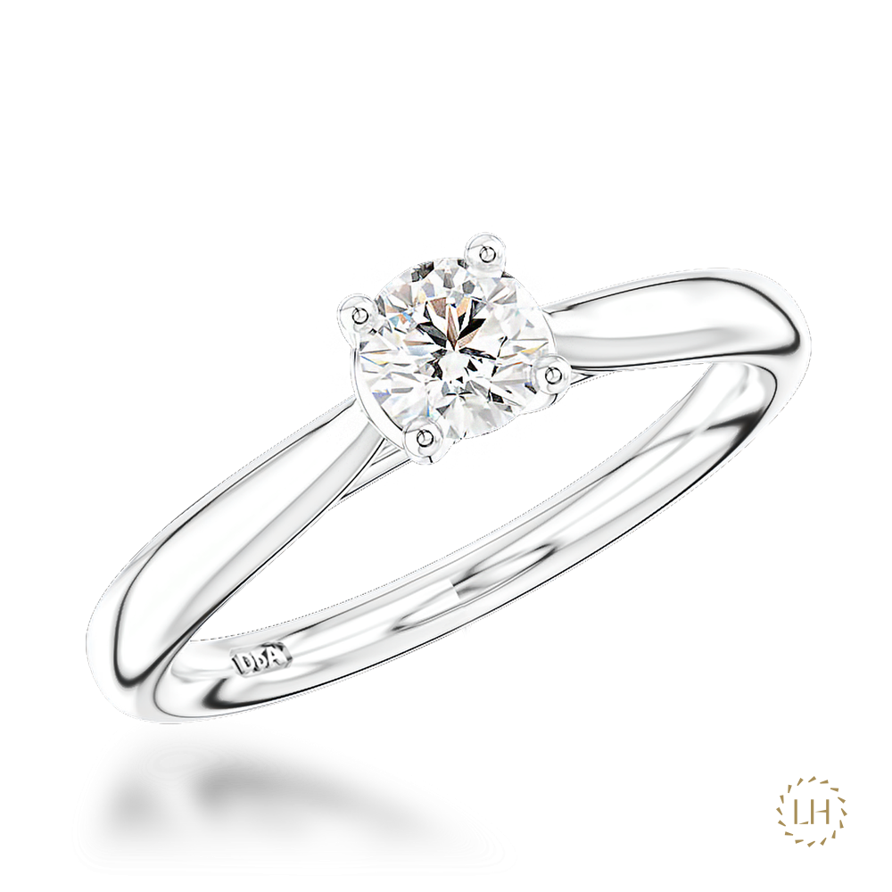 Petite Open Tulip 0.20ct F VS