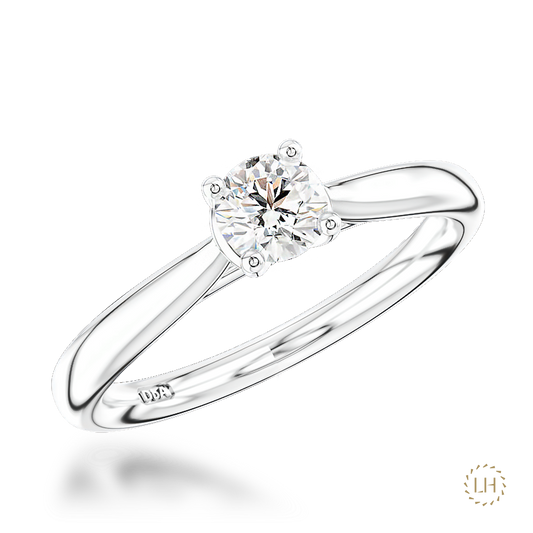 Petite Open Tulip 0.20ct F VS