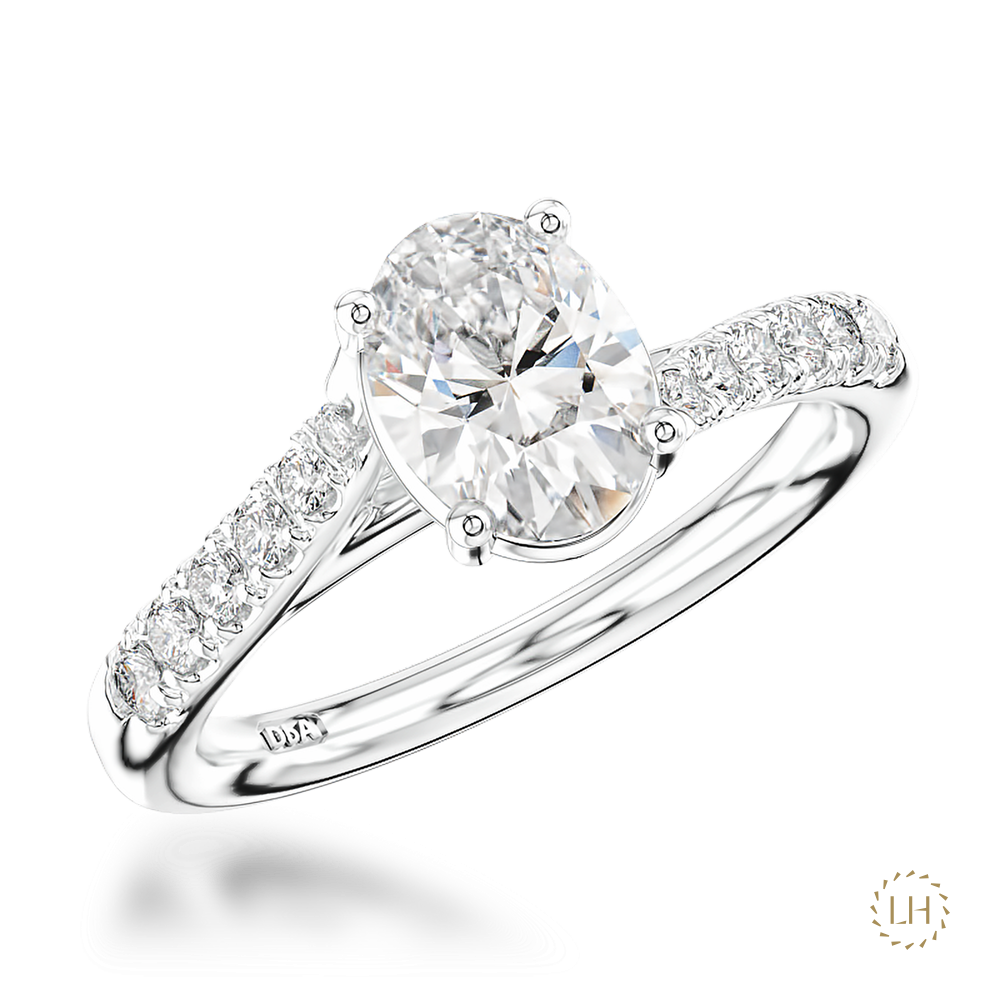 Capri Skye Oval 0.93ct F VS1
