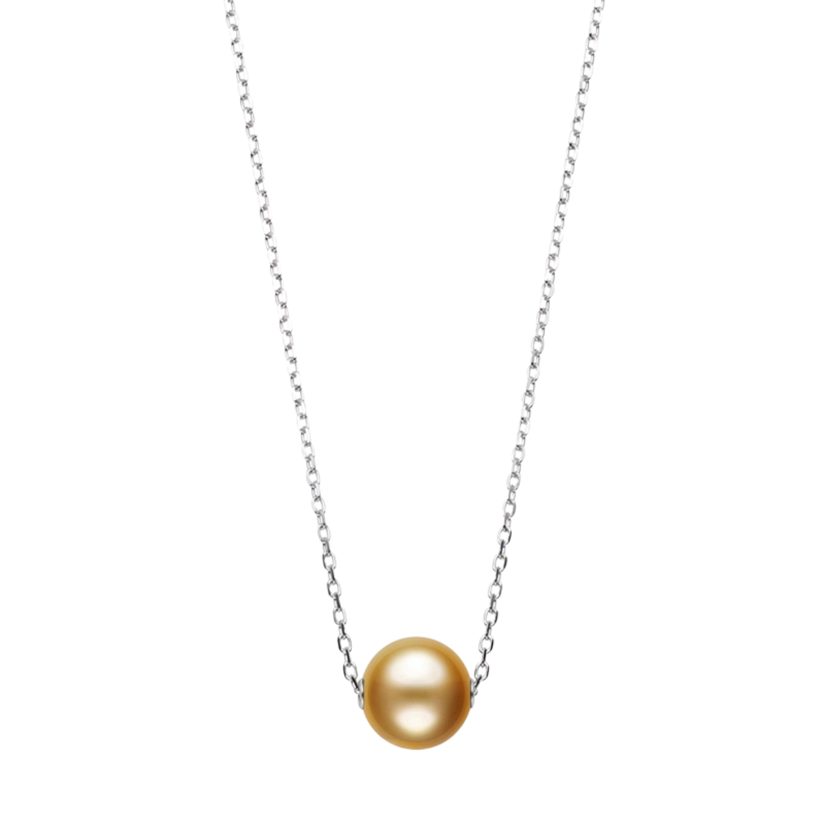 Mikimoto Golden South Sea Cultured Pearl Pendant in 18ct Yellow Gold