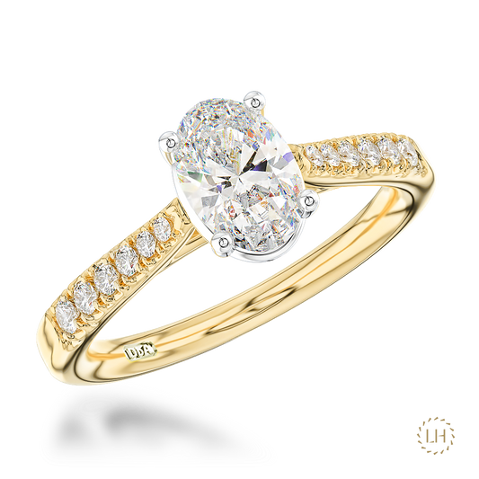Skye Classic Oval 0.90ct D VS2