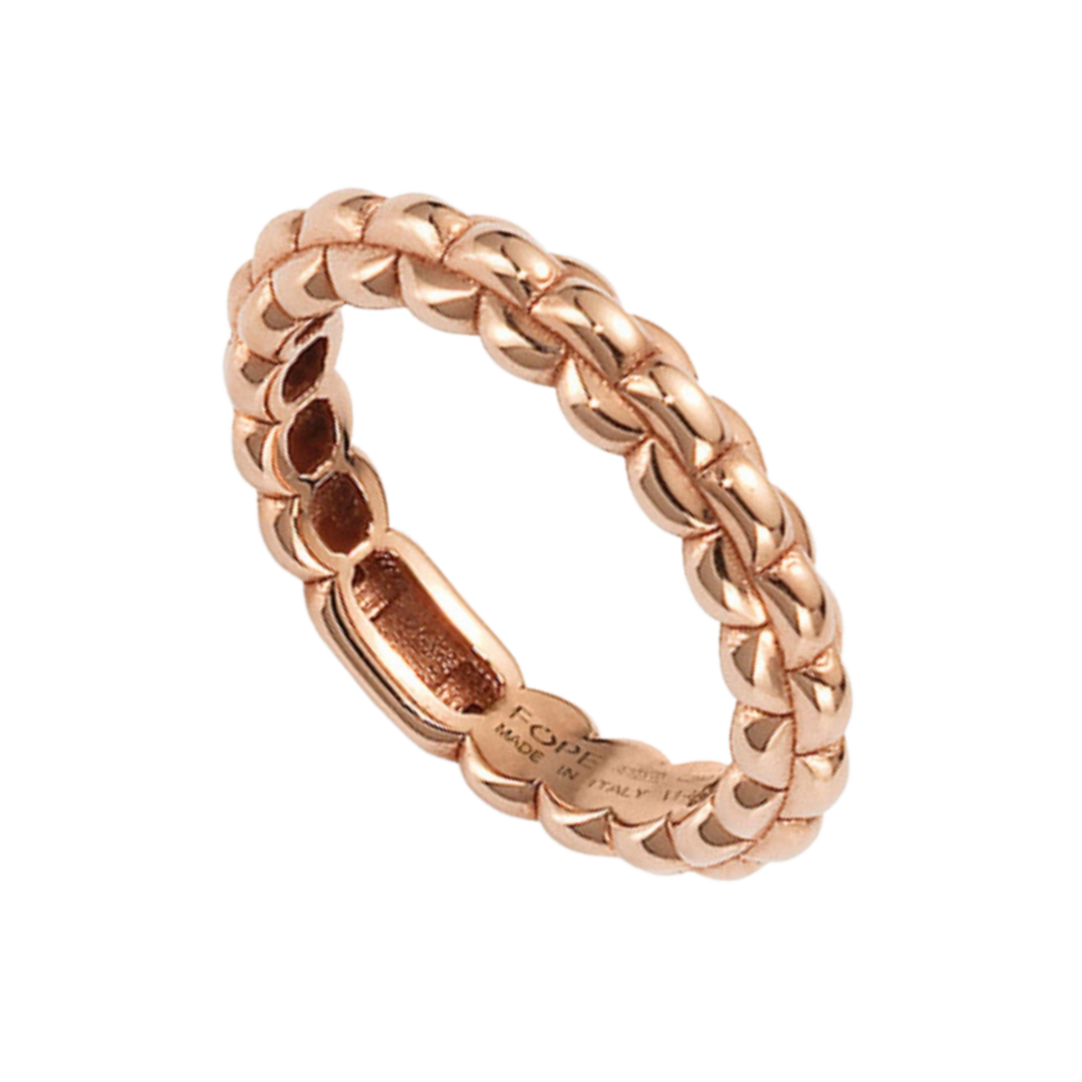 Fope Eka 18ct rose gold ring.