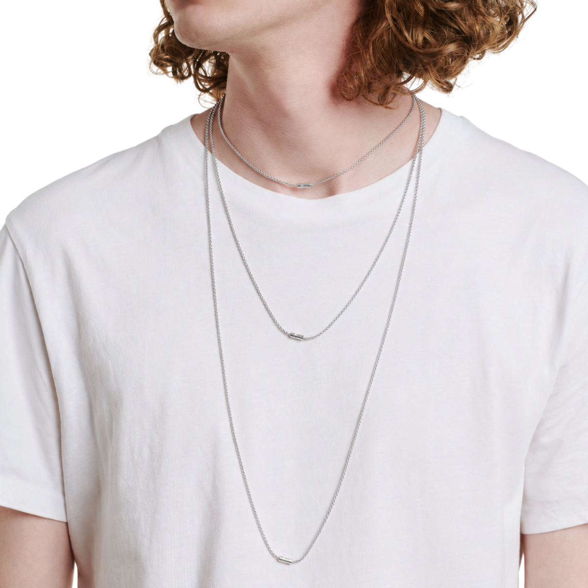 FOPE Solo Flex’it necklace in 18ct white gold perfectly captures the collection's philosophy of combining innovative engineering with refined Italian design.