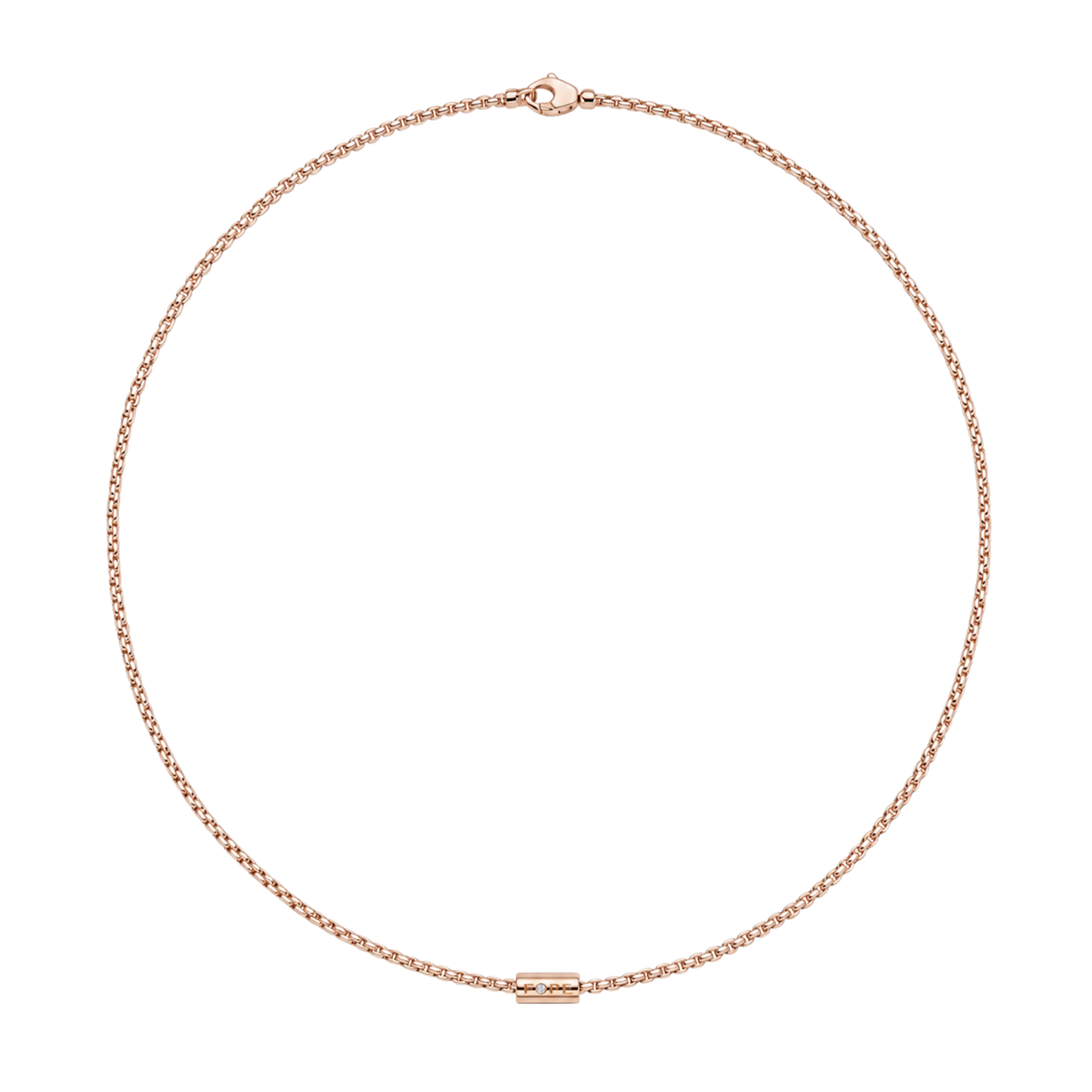 Its 90cm length creates a graceful silhouette that works beautifully on its own or layered.