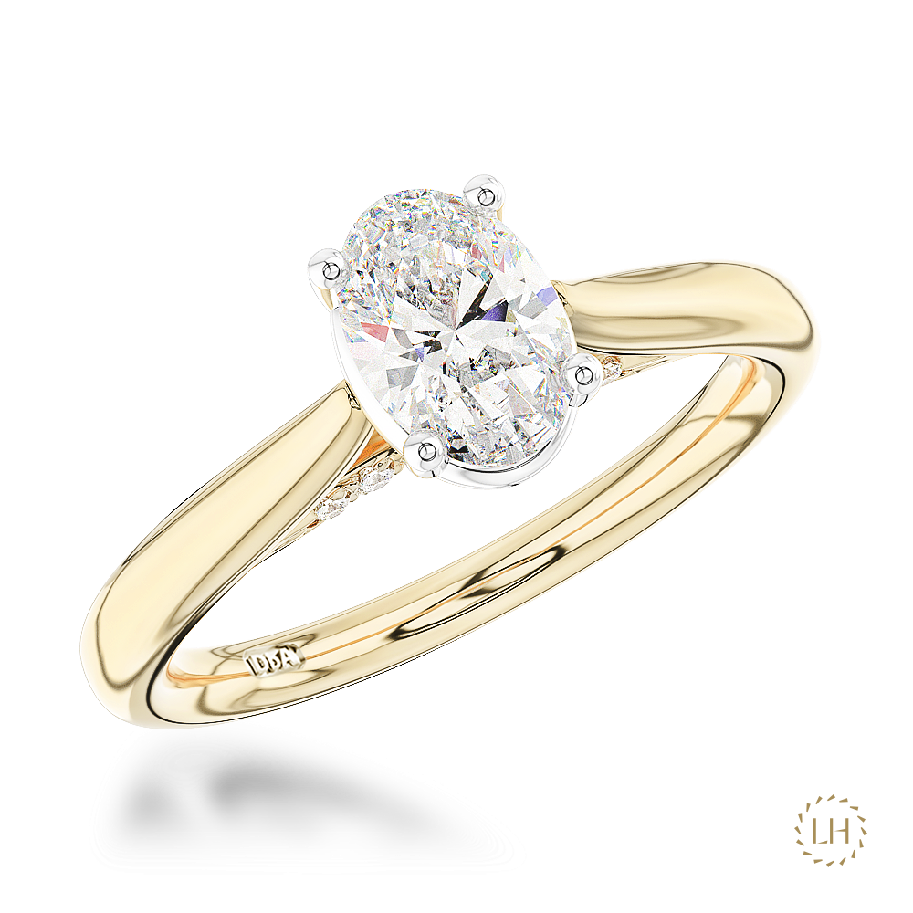 Oxford Oval 0.65ct D VS1