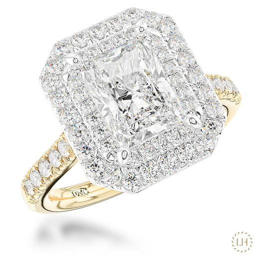 Skye Duo Radiant 2.12ct G SI1