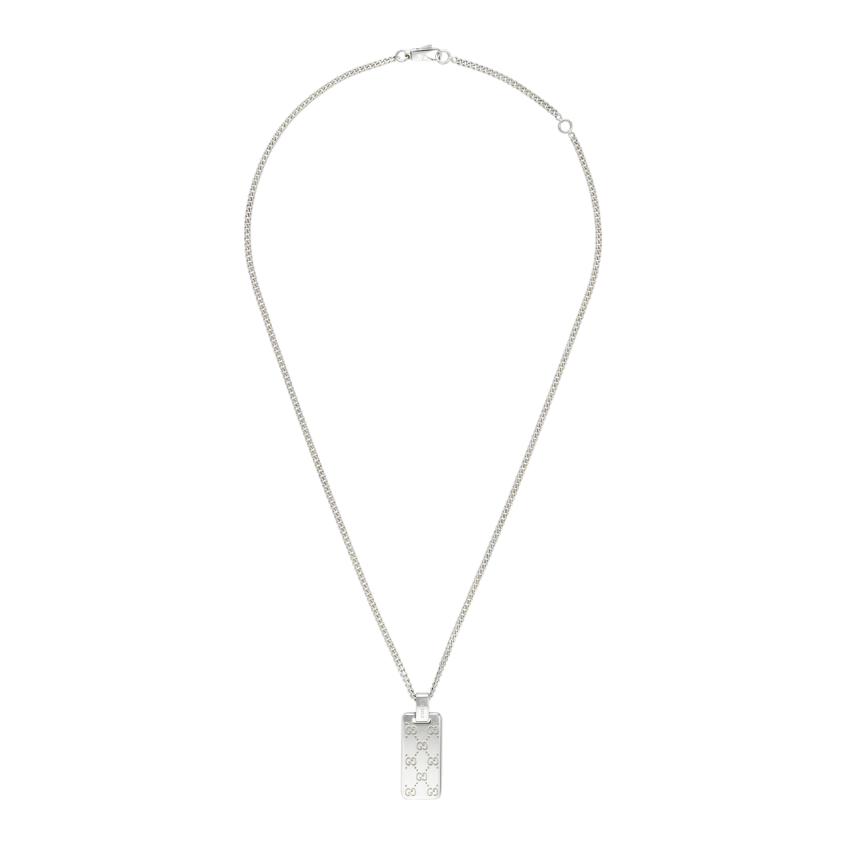 A timeless expression of Gucci craftsmanship, this Signature GG sterling silver ring features the iconic interlocking motif engraved around a polished 925 silver band. Designed in Italy, it blends modern minimalism with heritage branding, making it an effortless everyday luxury piece that still stands out with subtle confidence.