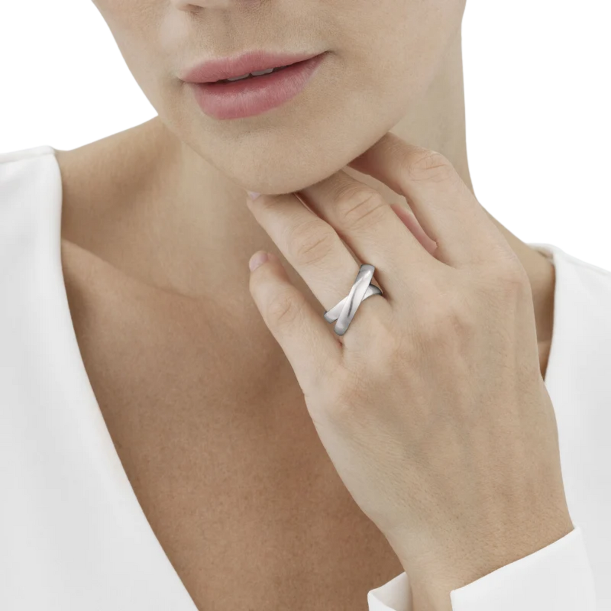 Georg Jensen Infinity Sterling Silver Ring