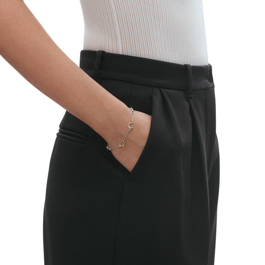 Designed by Jacqueline Rabun, these sterling silver Mercy Earrings offer a fluid silhouette that brings contemporary Scandinavian style to both everyday and occasion wear.