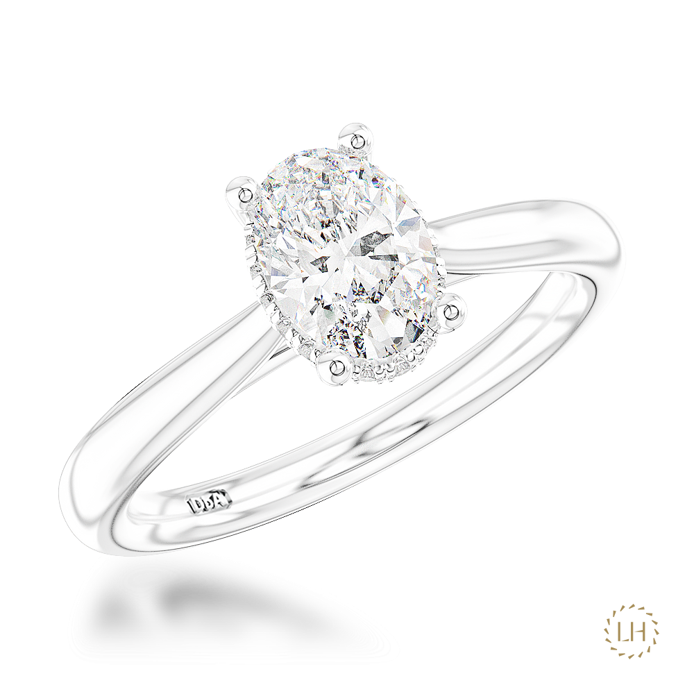Aura Oval 0.85ct F VVS1