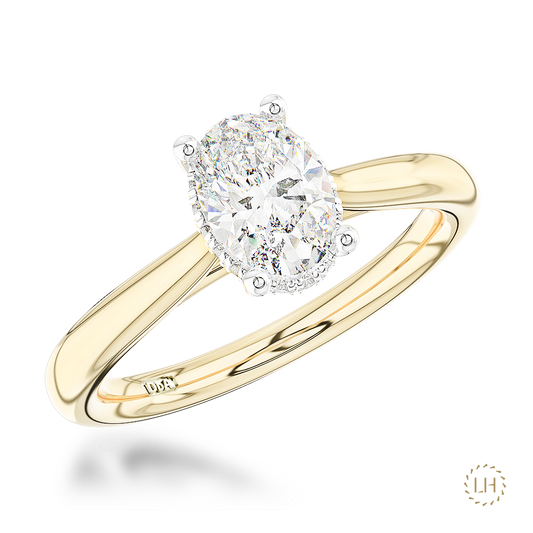 Aura Oval 0.75ct E VS2