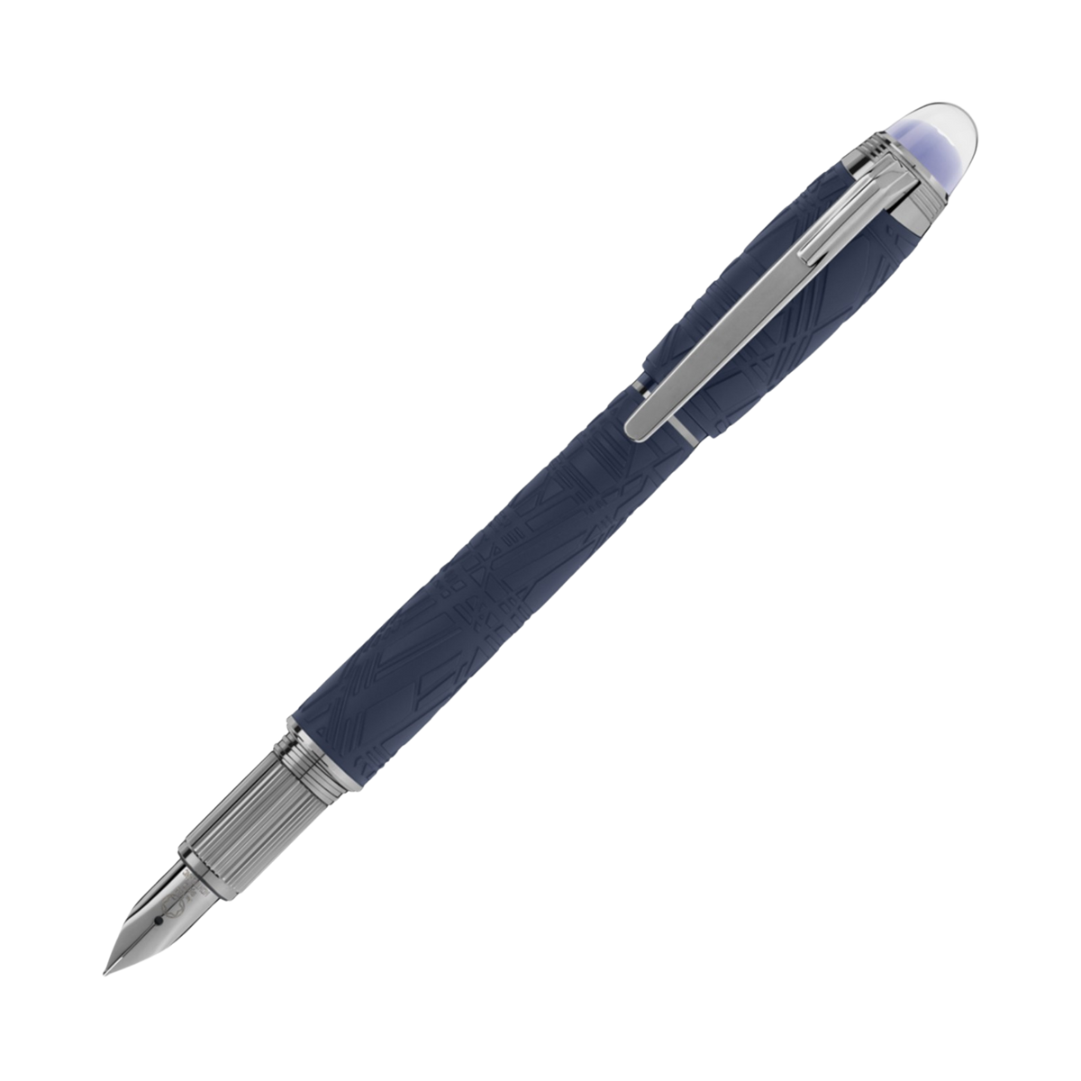 Montblanc StarWalker SpaceBlue Precious Resin Fountain Pen