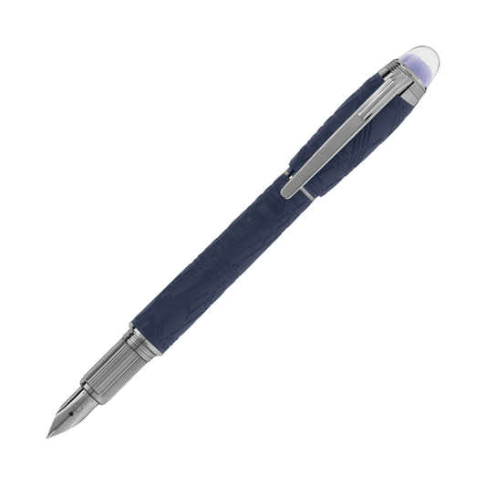 Montblanc StarWalker SpaceBlue Precious Resin Fountain Pen