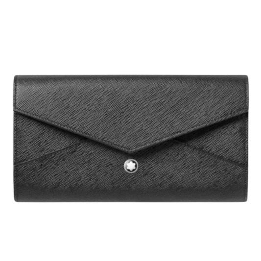 Montblanc Sartorial Wallet 6CC Black Leather