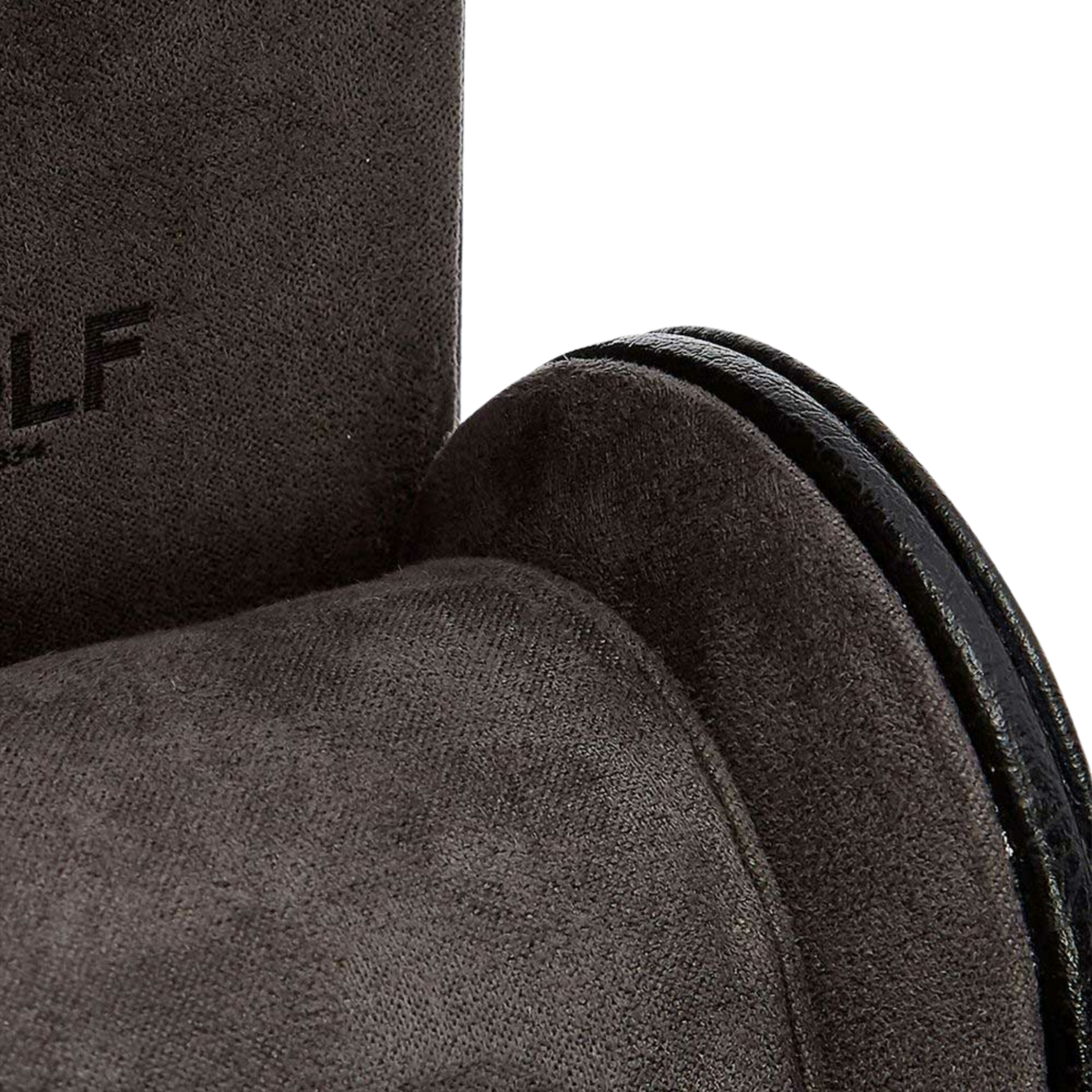 Opened to reveal its protective interior, the watch roll features a soft lining designed to cushion a single timepiece against scratches and movement. A secure internal watch guard holds the watch firmly in place, ensuring stability whether stored at home or carried during travel.