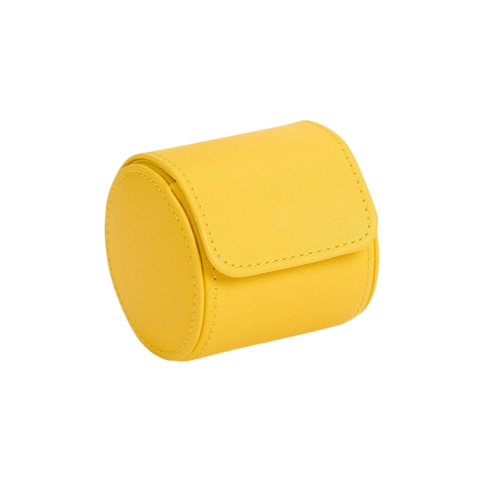 Compact and lightweight, the watch roll is made for everyday portability.
It fits easily into luggage, drawers, or a safe without taking up space.
A simple and reliable solution for protecting a favourite timepiece on the move.