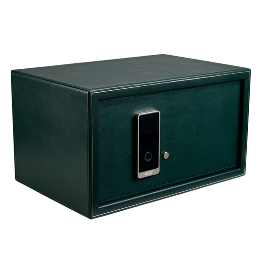 The Den is more than a watch safe; it is a complete collection management system.
With biometric access, anchor points for added security, and room for both winding and storage, it offers peace of mind alongside a refined, collector-focused design.