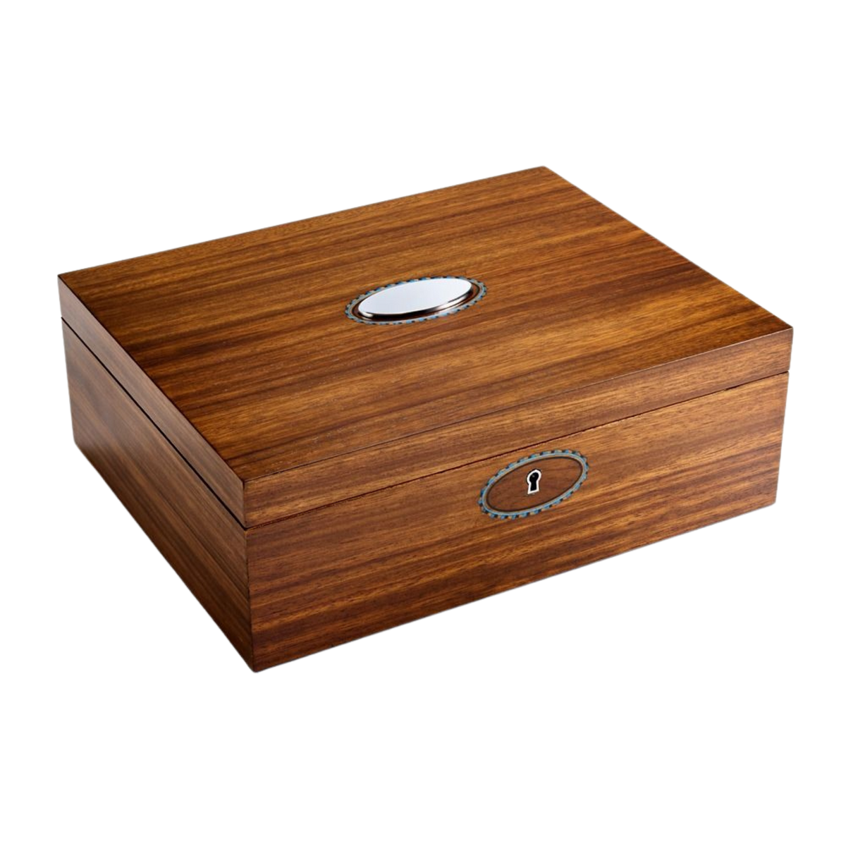 Beneath its decorative exterior lies a thoughtfully organised storage space featuring multiple compartments for jewellery, keepsakes, and treasured belongings.
The soft lining helps protect precious pieces, while the musical feature transforms everyday storage into a memorable ritual that can be enjoyed for years to come.
