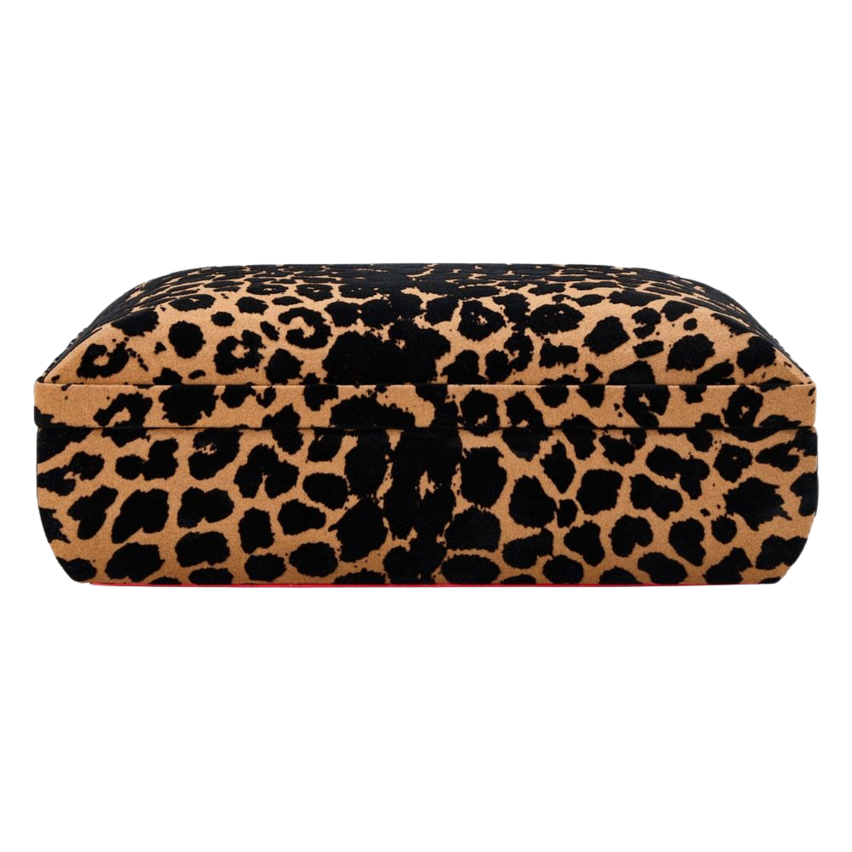 The Wolf Savanna Medium Jewellery Box is designed for those who love jewellery storage with personality.
Its striking leopard print exterior brings a confident, fashion-led feel to any dressing table, while the structured silhouette keeps the overall look elegant and refined.
A piece that feels every bit as luxurious as the treasures stored inside.