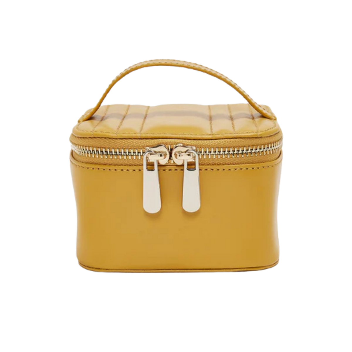 The Wolf Maria Jewellery Cube in Mustard is a vibrant, travel-ready solution for organising precious jewellery.
Its compact cube shape and smooth leather exterior make it both practical and visually distinctive, ideal for storing essentials at home or on the move.
A bold colour choice paired with refined craftsmanship.