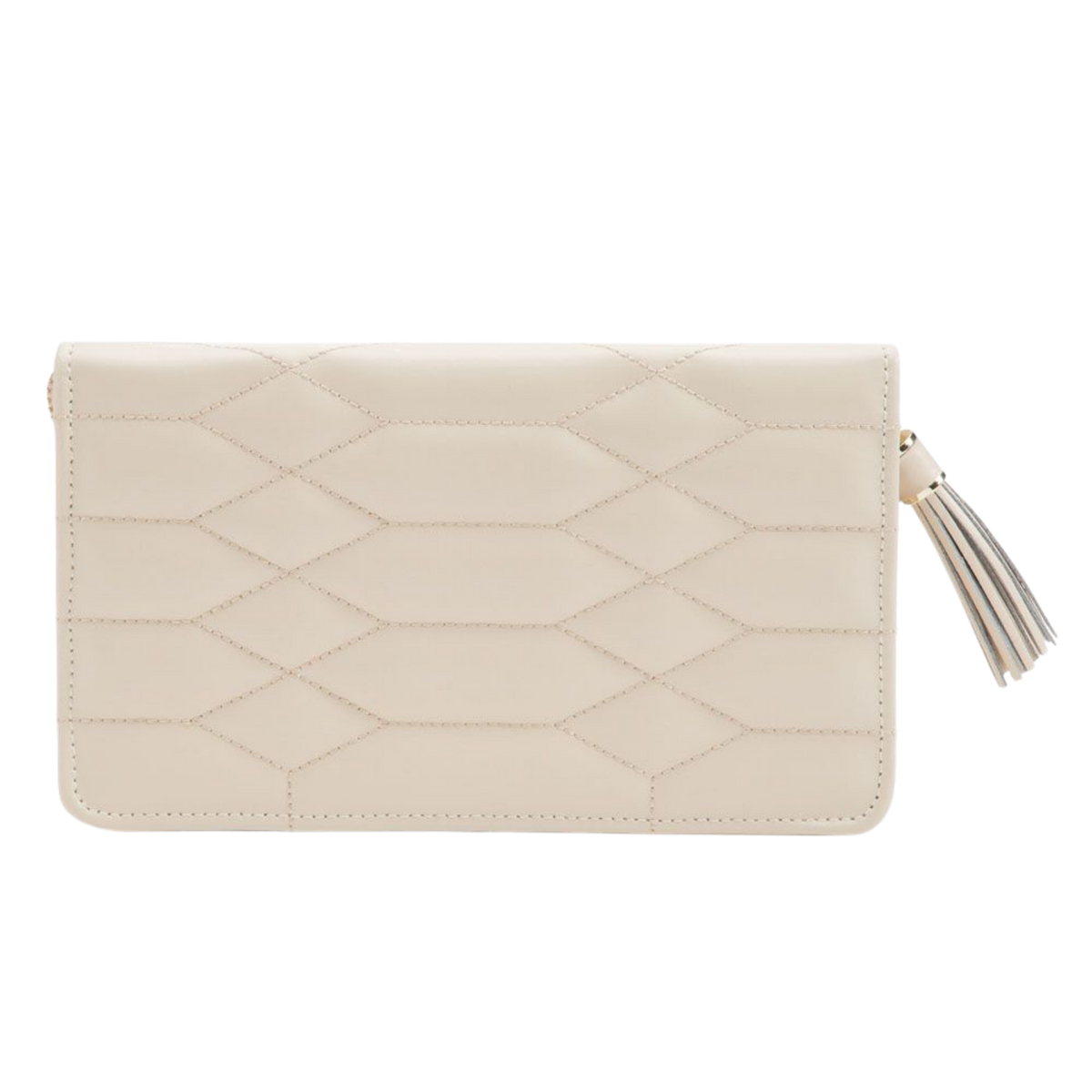 The Wolf Maria Jewellery Portfolio in White is a refined travel essential designed for modern jewellery organisation.
Its smooth leather exterior and minimalist silhouette create a clean, elegant look that suits both business and leisure travel.
A timeless accessory for keeping jewellery protected and beautifully arranged on the move.