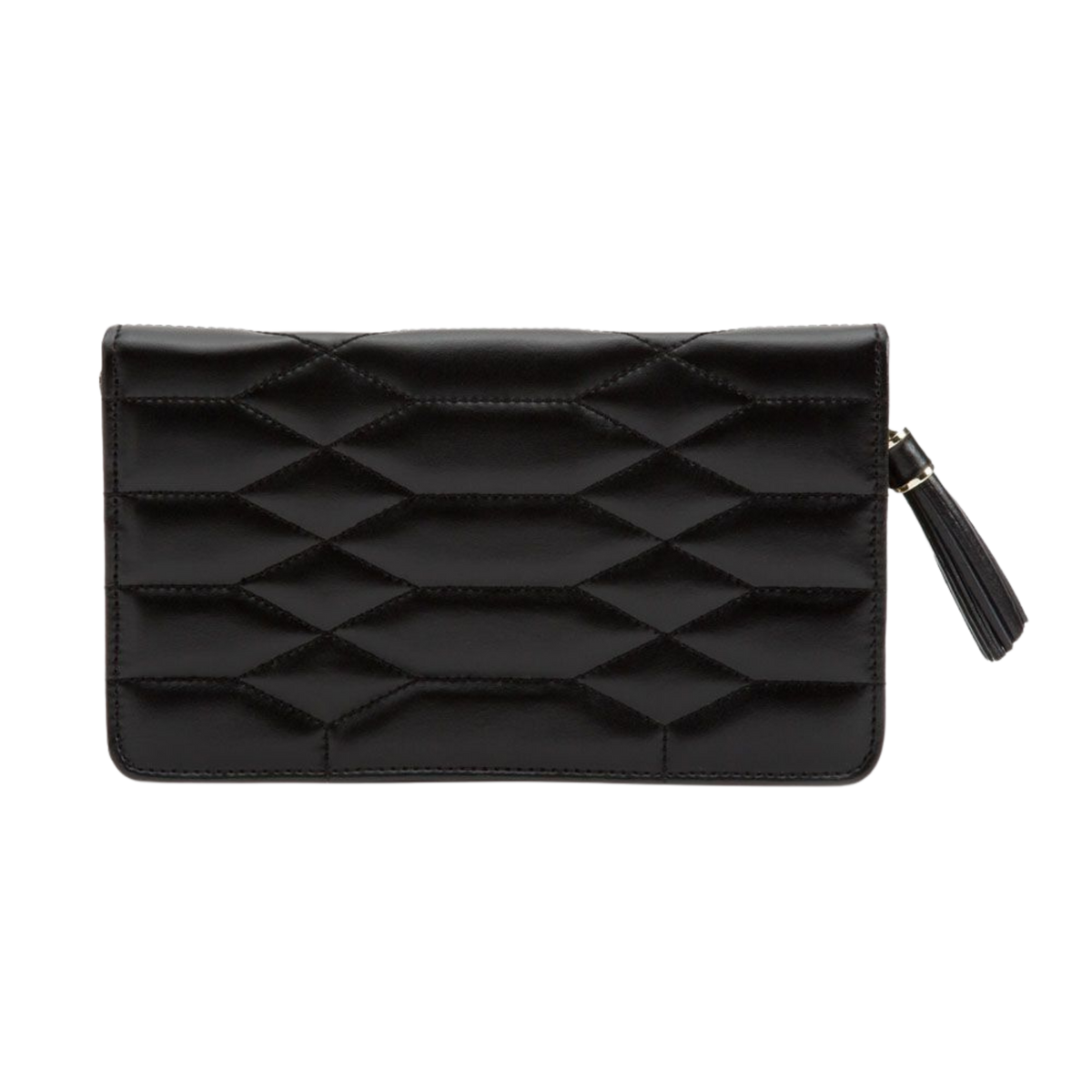 Compact yet refined, the Wolf Caroline Jewellery Portfolio in black is perfect for travel, slipping easily into luggage while ensuring your most treasured jewellery stays protected in style.