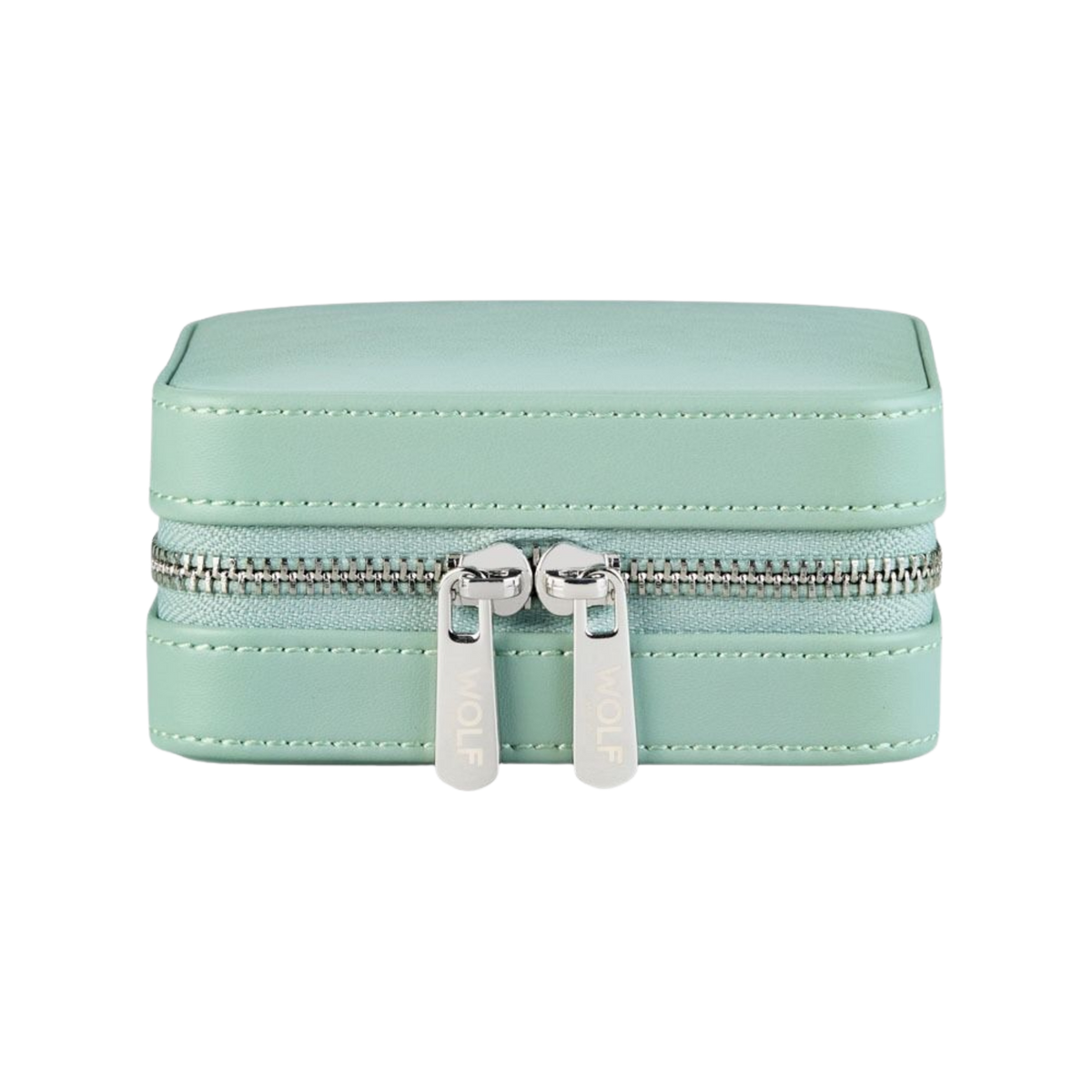 Finished with Wolf’s signature LusterLoc™ lining, the case is designed to help protect jewellery from tarnishing over time, keeping pieces looking their best for longer. It’s a practical travel essential, but one that still feels personal, considered, and quietly luxurious.