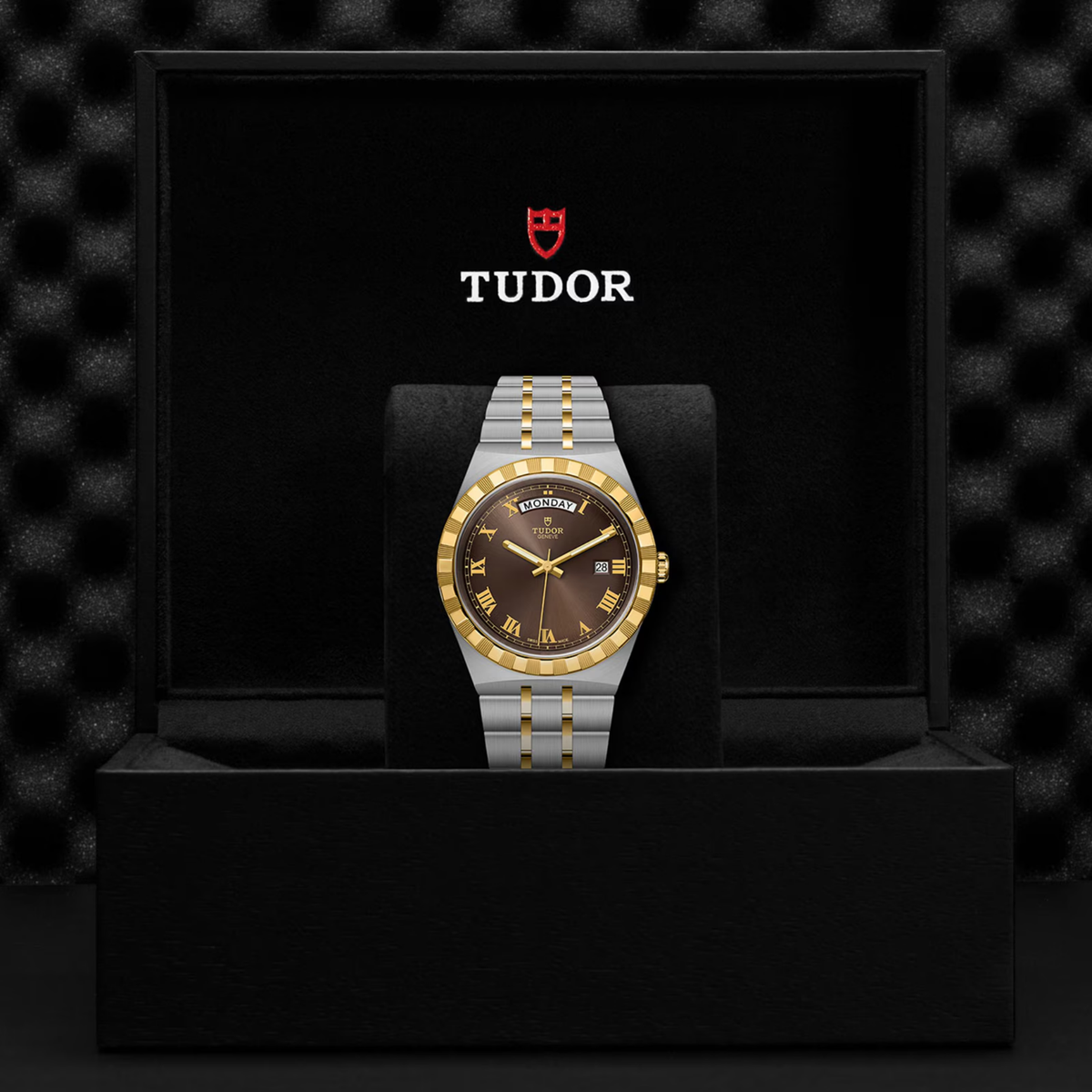 Tudor Royal Day-Date 41mm Chocolate Brown Dial Watch