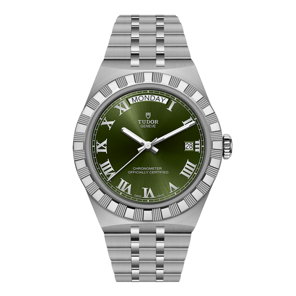 TUDOR Royal 40mm Stainless Steel Green Dial Automatic Watch