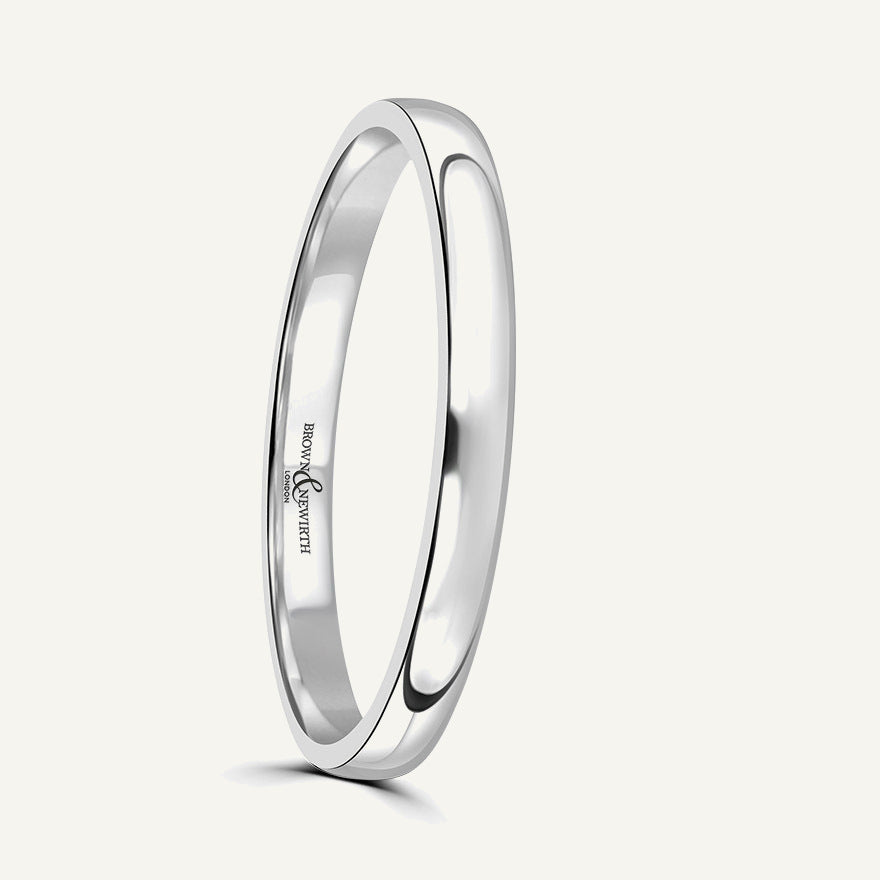 Gents Classic Court Wedding Ring