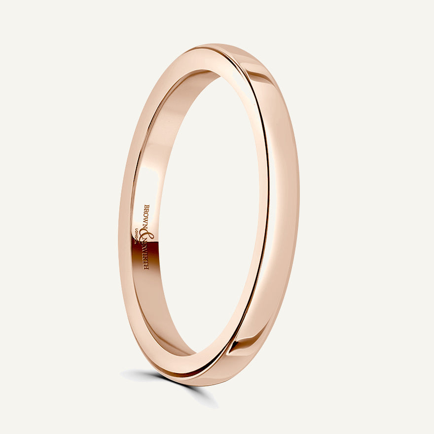 Gents Classic Court Wedding Ring