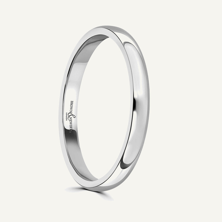 Gents Classic Court Wedding Ring