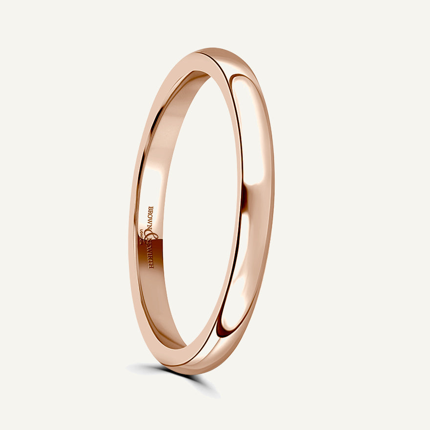 Gents Classic Court Wedding Ring