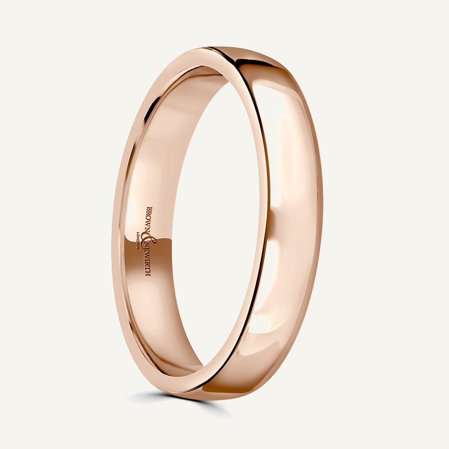 Gents Modern Court Wedding Ring