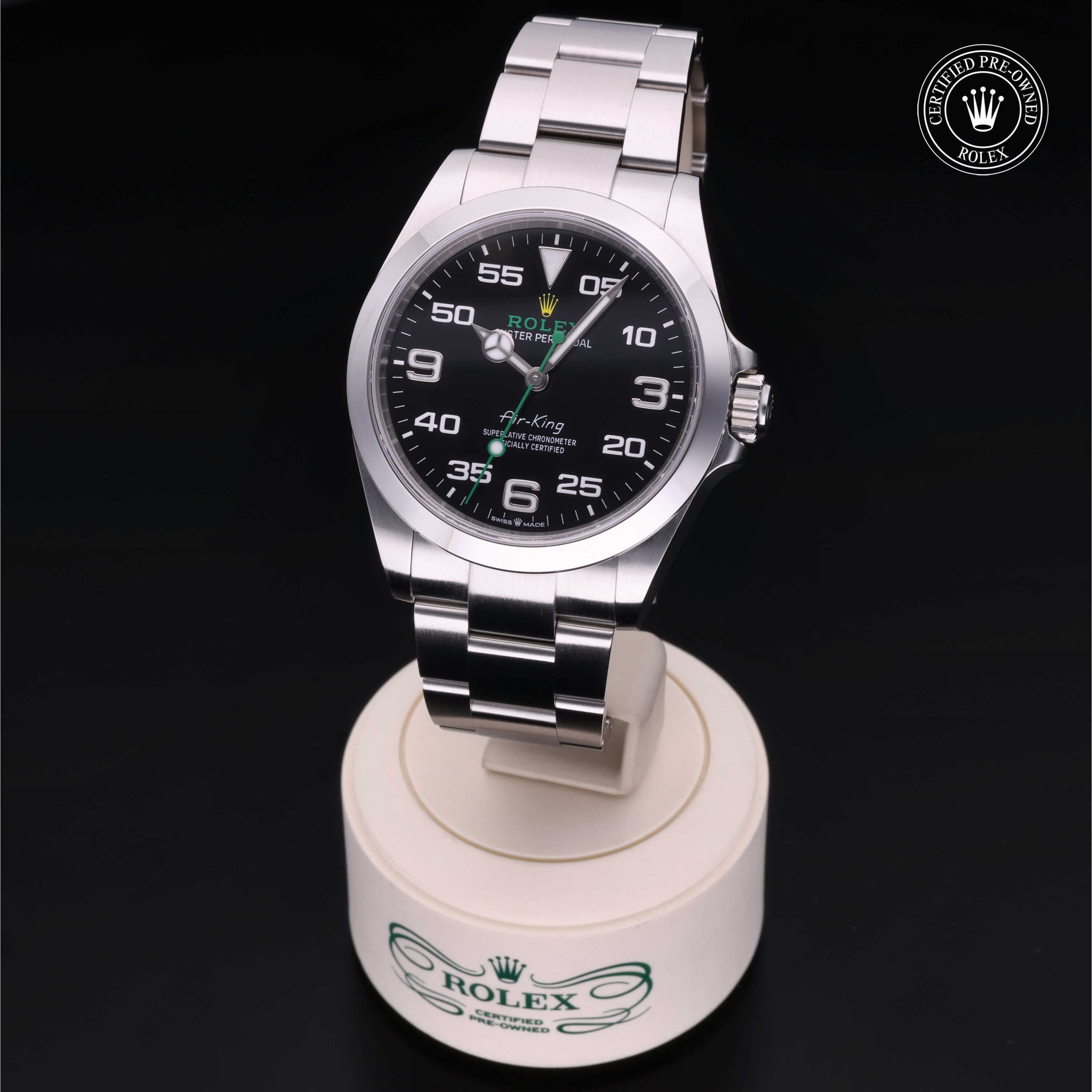 Rolex Air-King 40 - 360° view