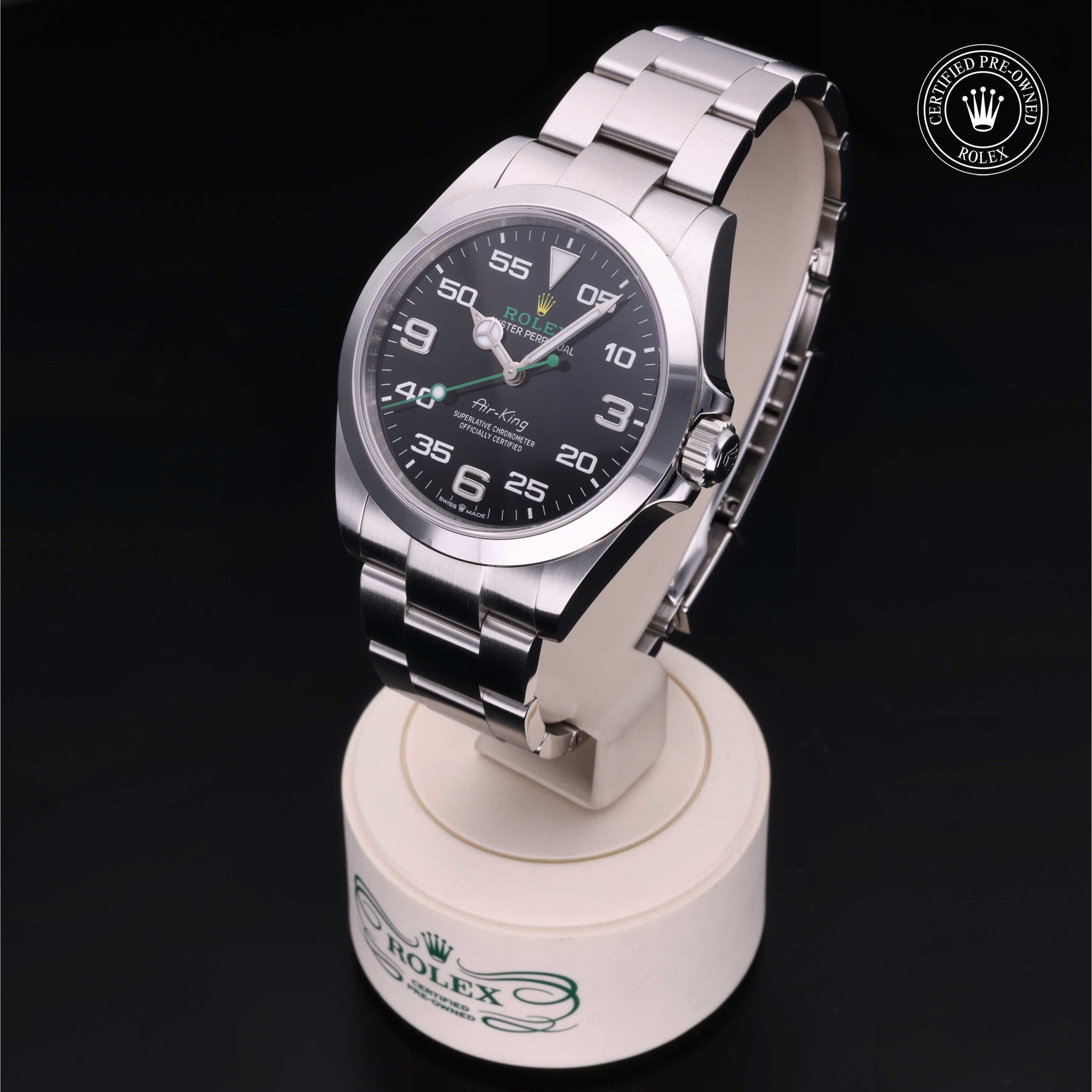 Rolex Air-King 40 - 360° view