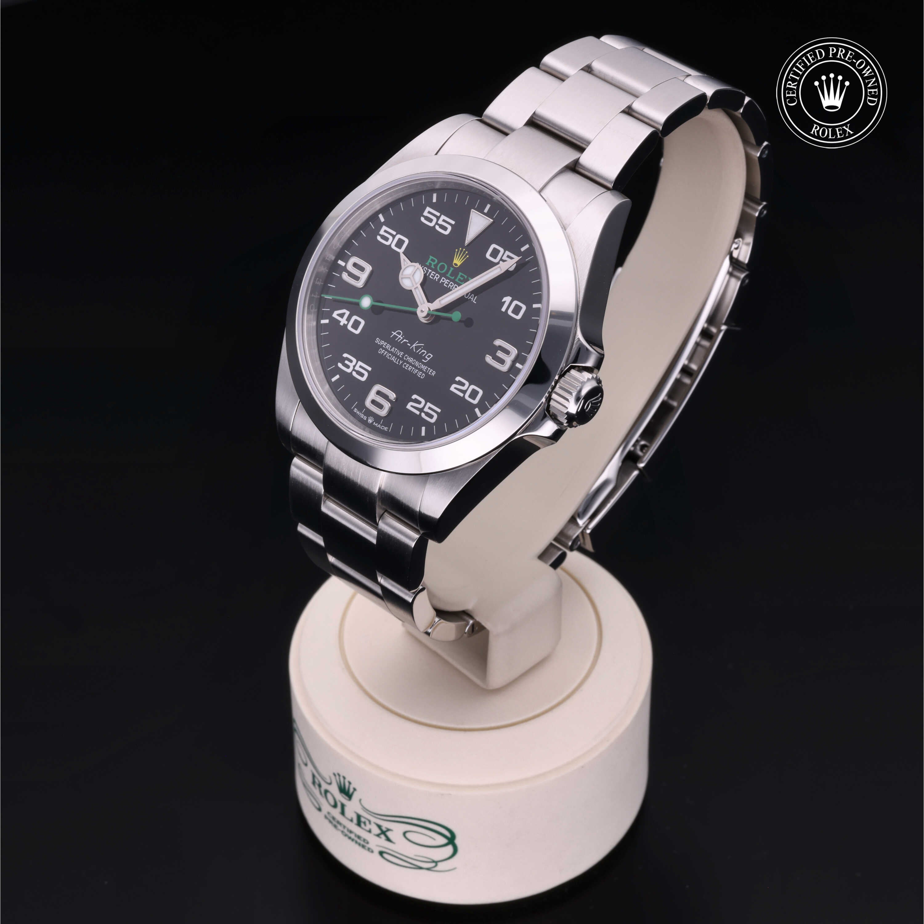 Rolex Air-King 40 - 360° view