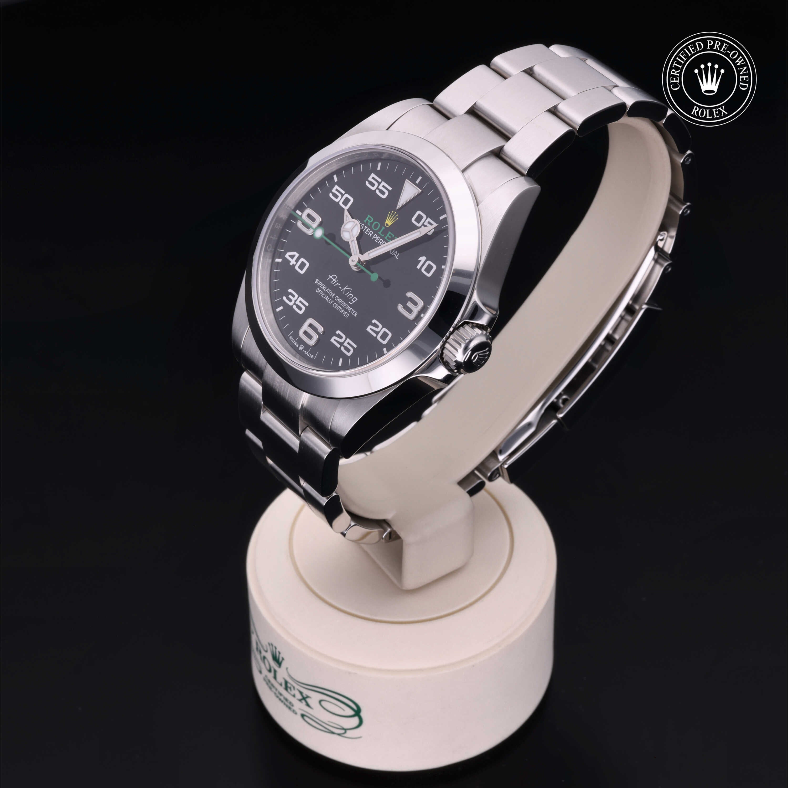 Rolex Air-King 40 - 360° view