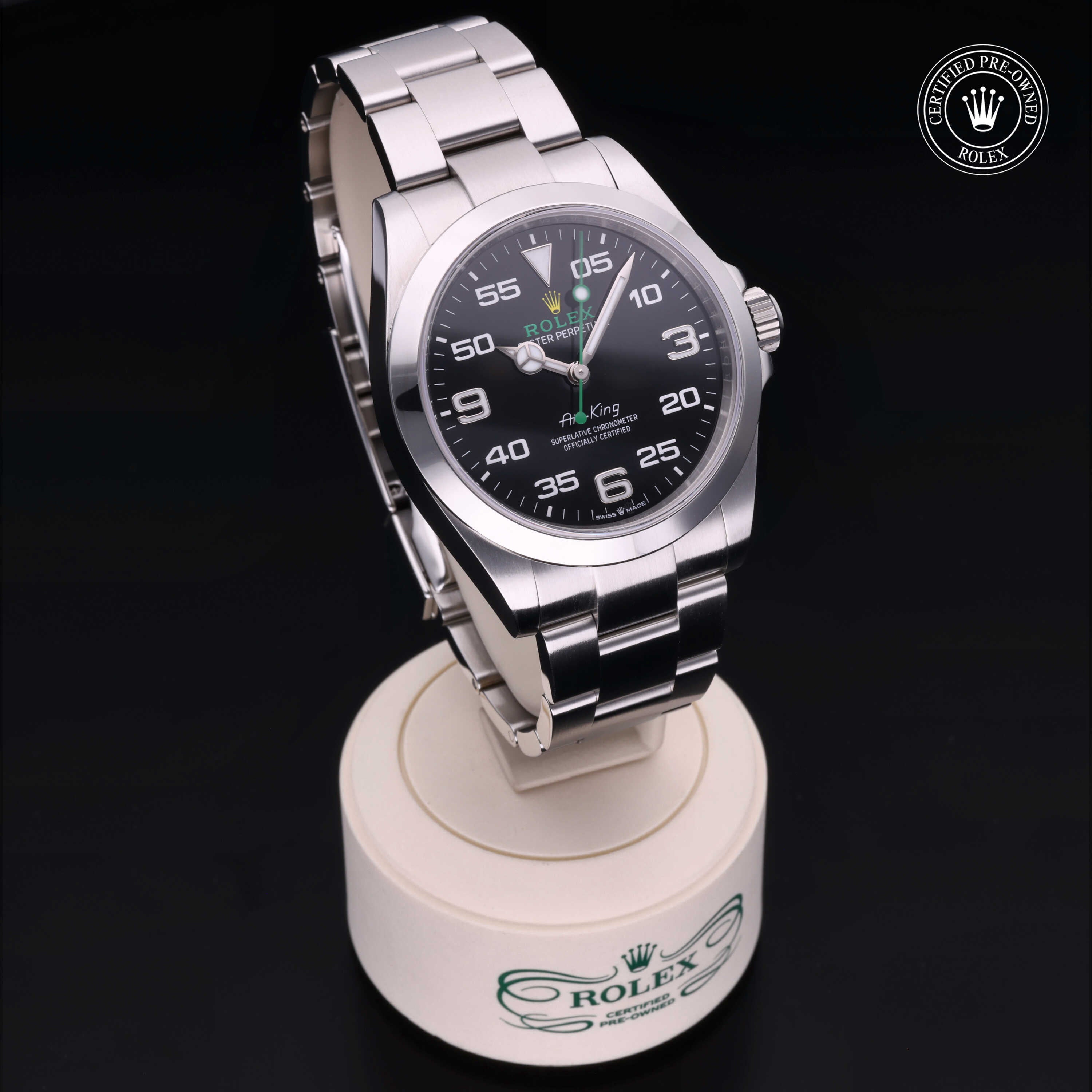 Rolex Air-King 40 - 360° view