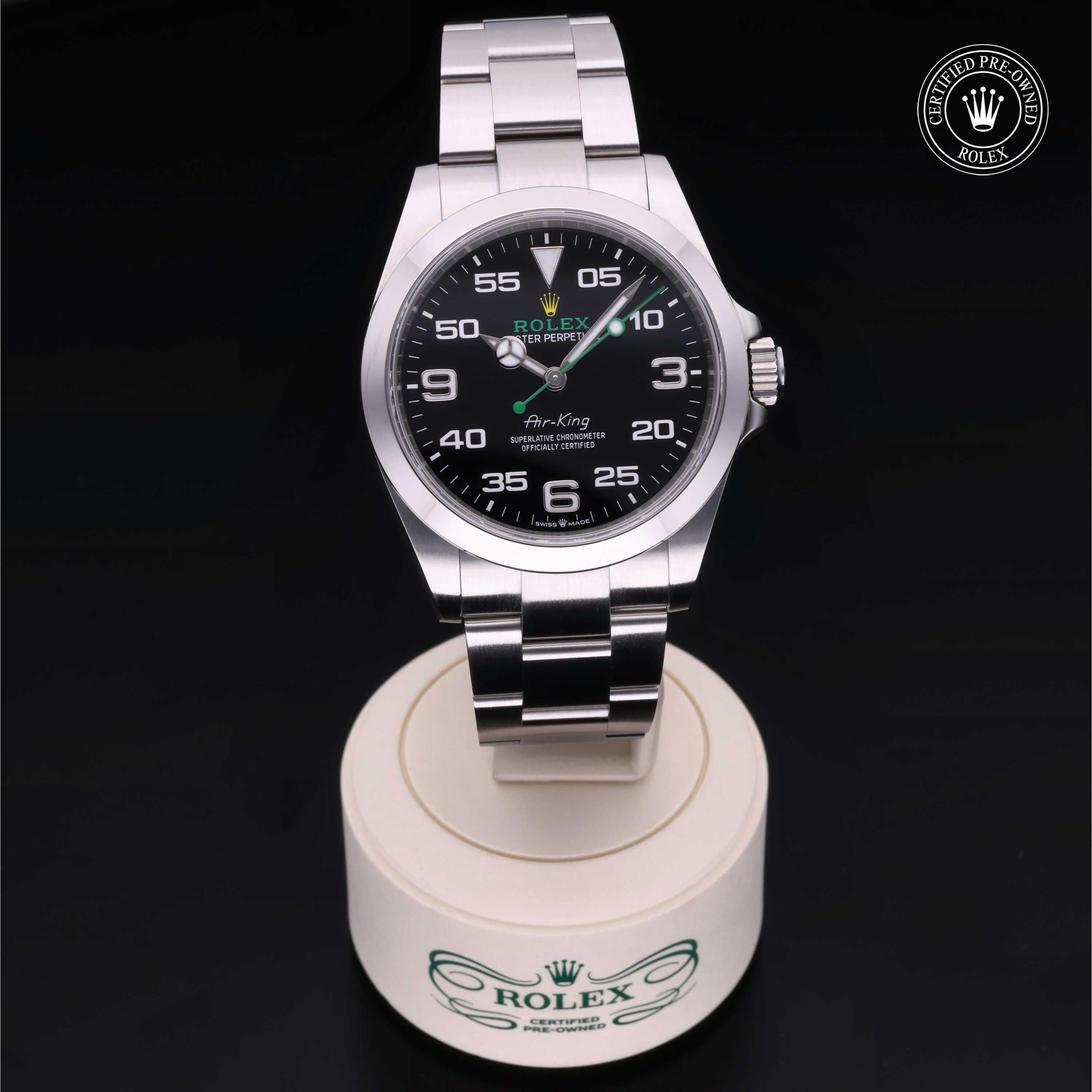 Rolex Air-King 40 - 360° view