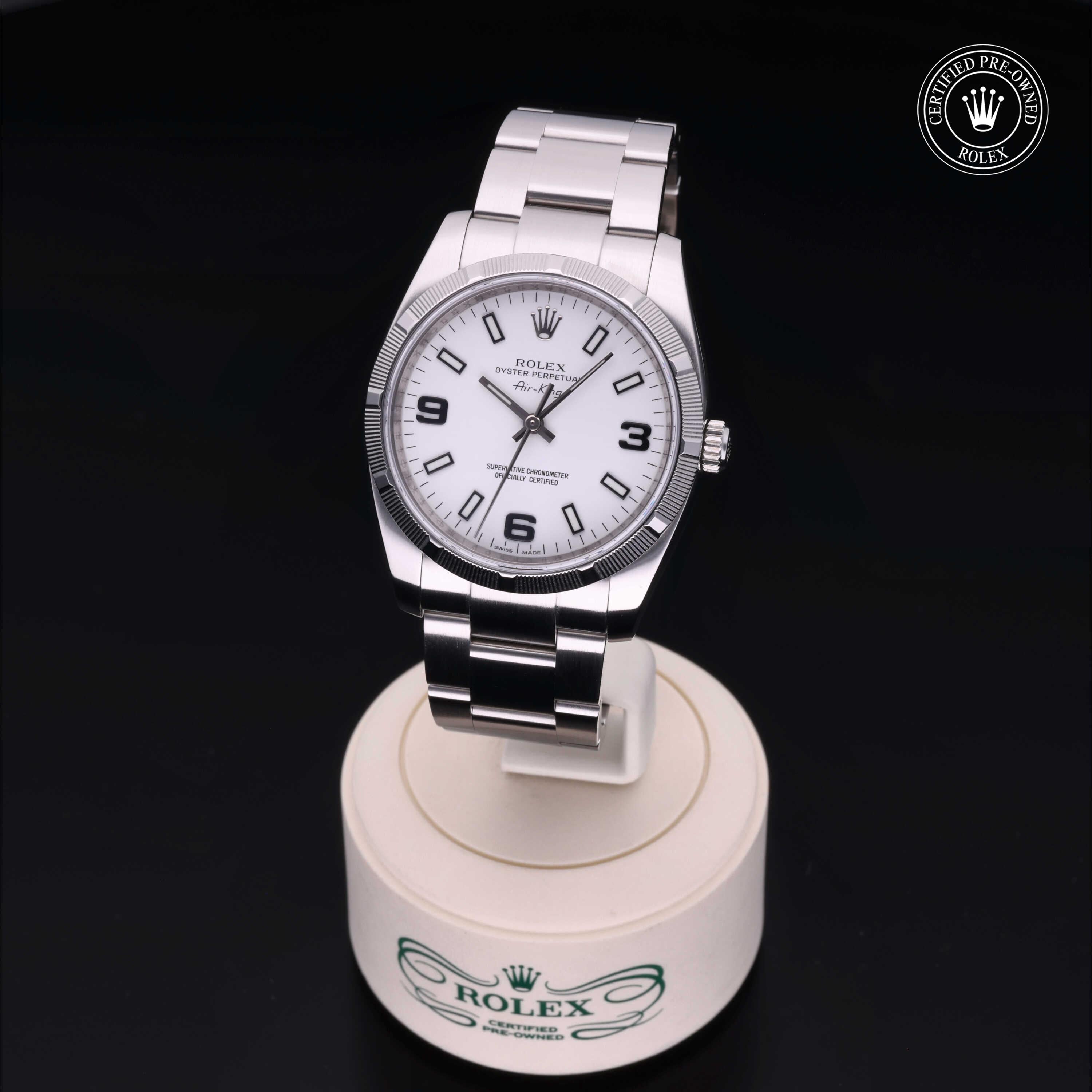 Rolex Air-King 34 - 360° view