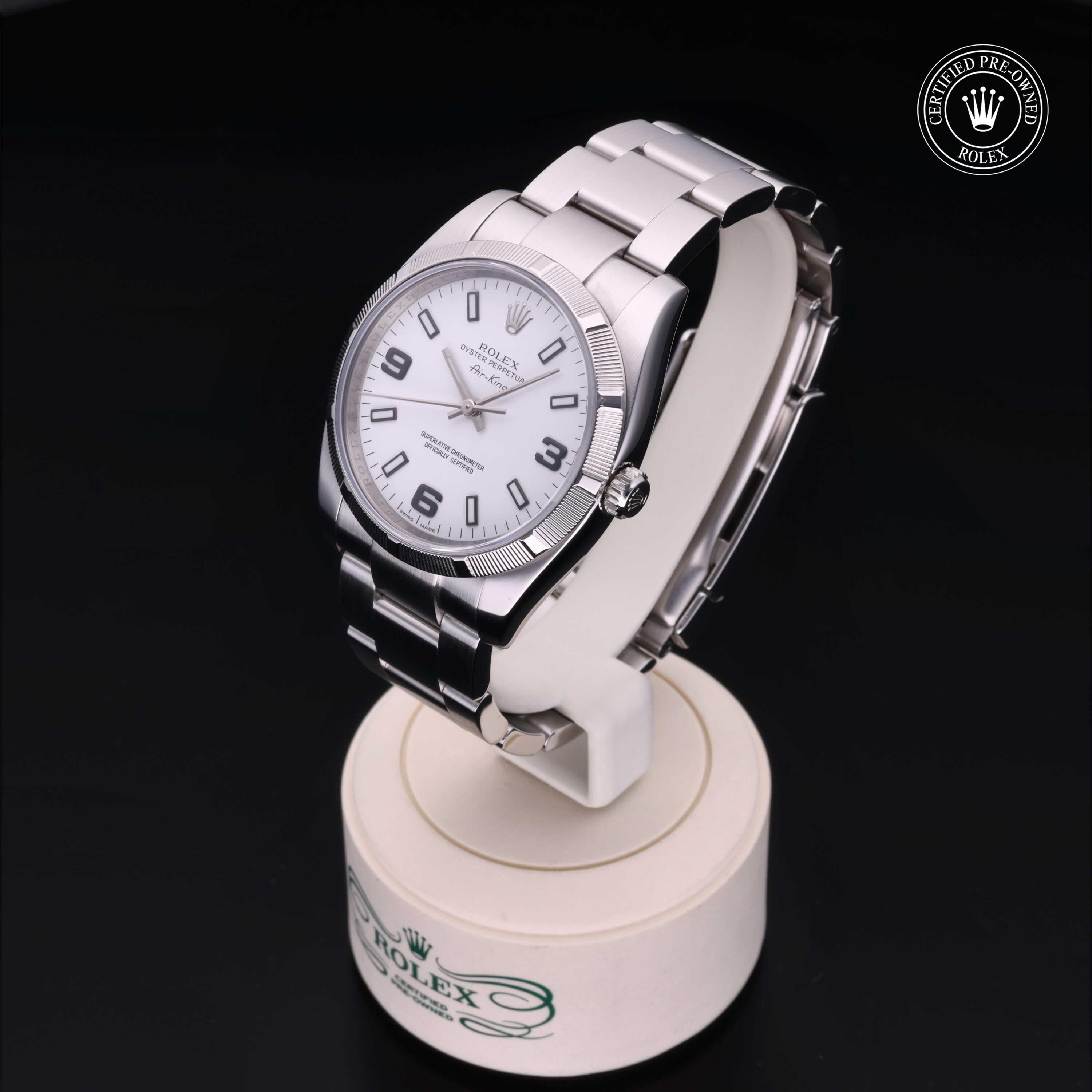 Rolex Air-King 34 - 360° view